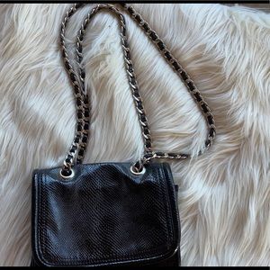 Small black purse (adjustable straps)